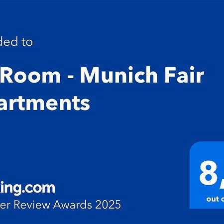 Myroom - Munich Fair Apartments Exterior photo